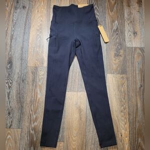 Avalanche High Waisted Comfort & Compression Leggings Womens Size XSmall Black